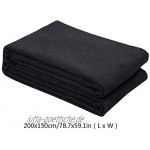 Outdoor-Decke Yoga-Handtuch Yoga AIDS-Hilfsdecke Yoga-Assistent-Decke warme Decke Meditationsdecke Perfekt als Stranddecke Color : Dark Gray