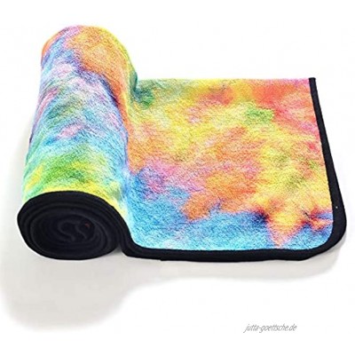 Yoga-Handtuch aus superfeiner Faser Umweltschutz rutschfest für den Innenbereich 61 x 183 cm