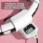 Auoeer Smart Fitness Hula-Hoop Intelligent Record Data Creop Anti-Drop 2 In 1 Magnetmassage Hula-Hoop Schnell Gewichtsverlust Fitness-Reifen Für Erwachsene