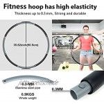 shine future Fitness Hoop Reifen 88cm Hoops für Erwachsene Verstellbares Gewicht Hoola Hoop ideal zum Abnehmen Körperformung Gymnastik Tanzen Spielen Play