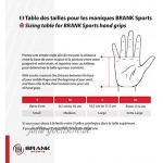 BRANK SPORTS® Leder Crossfit Handgriff 2 und 3 Löcher für Handschutz Crossfit Handgriff für Gymnastik oder für Krafttraining | kostenlose Garantieverlängerung