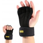 Crossfit-Handschuhe aus Neopren für WOD Klimmzüge Kettlebell-Training Gewichtheben mit Beschichtung gegen Hornhaut und Schweißstopp