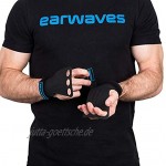 Earwaves ® Predator Grips 2 & 3 Löcher Handschuhe für Damen & Herren. Hand Grips für Gymnastik Calisthenics Klimmzüge Muskel-ups Ringe.