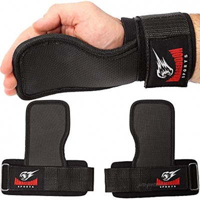 Fitness-Handschuhe für Fitness Bodybuilding Crossfit Lifting Zughilfen Gewichtheben Grips Pads Straps Krafttraining Trainings