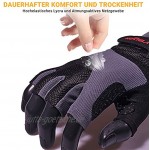 KORTELA Fahrradhandschuhe Trainingshandschuhe Halbfinger Handschuhe für Outdoor Kraftsport
