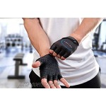 NoLimit® Fitness Handschuhe Fahrrad Handschuhe Sporthandschuhe für Damen u. Herren Schwarz Pink