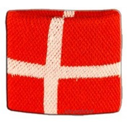 Flaggenfritze® Schweissband Flagge Dänemark