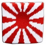 Flaggenfritze® Schweissband Flagge Japan Kriegsflagge
