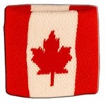 Flaggenfritze® Schweissband Flagge Kanada 2er Set