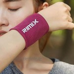 IPOTCH 8X Schweißband für Outdoor Sports Elastisch Handgelenk Kühlarmband Sweatband Atmungsaktiv Mehrfarbig