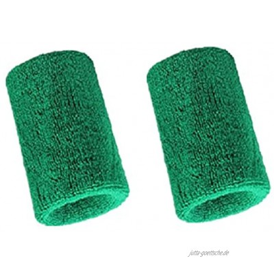 mcolics 4 'Zoll Handgelenk Schweißband In 11 verschiedenen Farben – Athletic Baumwolle Armbänder Armbinden 1 Paar