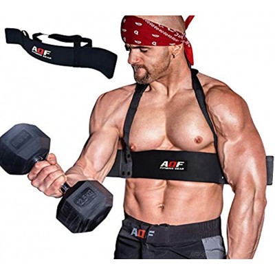 AQF Arm Blaster Bizeps Isolator Langhantelstange Kraftsport Arm Training Bodybuilding Bomber Curl Gym Workout