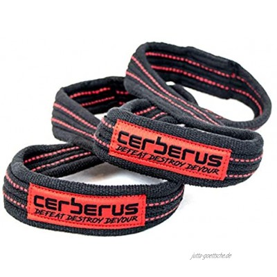 CERBERUS Strength Elite Double Loop Abbildung 8 Lifting Straps Paar