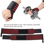 DAUERHAFT Ultra-Wide Closure Wrist Support Brace Compression Wrist Wraps Hochleistungsnähte für das Fitnessstudio