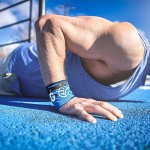 Eric Flag Paire de Wrist Wraps Pour Sport Fitness Crossfit Street Workout Musculation Gym Entraînement Haltérophilie – Protèges Poignets Pour Maintien Poids Stabilité et Performances