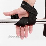 EULANT Handgelenkbandagen Black 1 Pair Wrist Wraps Stützbandage Handgelenk für Fitness Gewichtheben Crossfit Bodybuilding MMA Kraftdreikampf Kraft Training