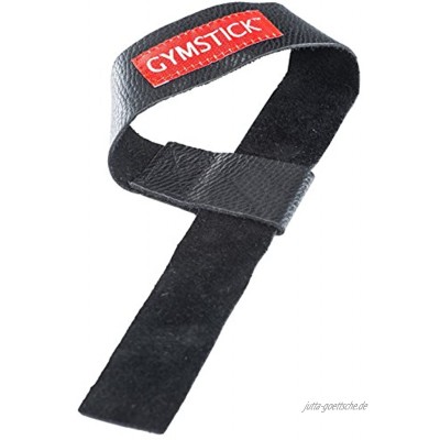 Gymstick 61123l Leder Hebeband – Schwarz 3,8 x 50 cm