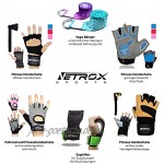 NetroxSports® Power Grips | Professionelle Zughilfen mit extra Grip | Für Bodybuilding Gewichteheben Kraftsport Krafttraining & Fitness | Geeignet für schwere Gewichte | Herren & Damen
