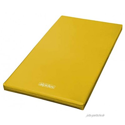 ALPIDEX Matte Turnmatte Sportmatte Gymnastikmatte 200 x 100 x 8 cm mit Antirutschboden RG 20 sehr weich