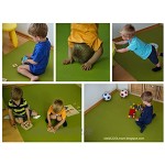 ECO Krabbelmatte in verschiedenen Farben + Größen schadstofffreie Spielmatte vielseitige Verwendung als Kinder Spielunterlage oder Baby Bodenmatte OEKO-Tex 100 zertifiziert