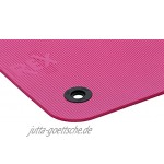 Gymnastikmatte Fitline 140 von Airex 140 x 60 x 1,0 cm pink Ösen