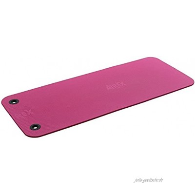 Gymnastikmatte Fitline 140 von Airex 140 x 60 x 1,0 cm pink Ösen