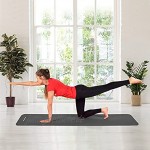 MSPORTS Gymnastikmatte | Yogamatte Premium rutschfest inkl. Tragegurt + Übungsposter + Workout App I Hautfreundliche Phthalatfreie Fitnessmatte 190 x 60 80 oder 100 x 1,5 cm versch. Farben
