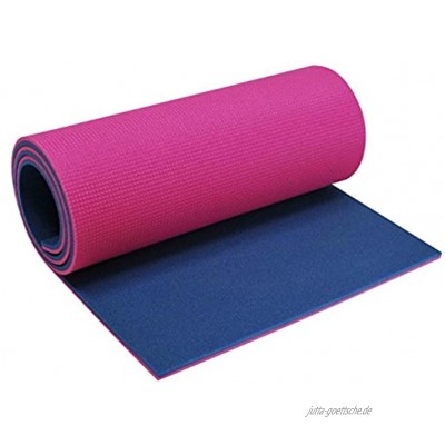 Yate doppelte 2 farbige Schaumstoff Dicke Campingmatte Gymnastikmatte Aerobic Yoga 180 x 50 x 12 wasserdicht und schmutzabweisend ideal für Sport und Camping
