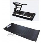 Homeland Gym Home Fitness-Trainingsmatte Anti-Rutsch-Fitness-Matte Trainingsboden Mehrzweckmatte für Laufband Fahrrad Rudergerät