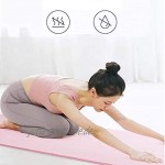 Homeland Trainingsgerätematte Yogamatte rutschfeste Fitness-Trainingsmatte mit Tragegurt-Trainingsmatte Schützen Sie den Boden