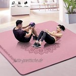 Homeland Yogamatte Extra große rutschfeste Pilates-Matte Dicke TPE-Trainingsmatte für die Verwendung im Yoga-Heim-Fitnessstudio