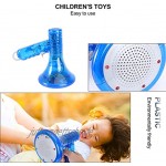 TOYANDONA Megaphon Voice Changer Mikrofon für Kinder Led- Leuchten Geschenk Spielzeug für Kinder Spaß Spielzeug