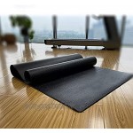 Übungs-Fitnessgeräte-Matte Hartholzboden- und Teppichschutzmatte Fußmatten für das rutschfeste Heimtrainer