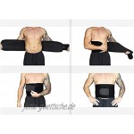 Cozyhoma Taillentrimmer Schweißgürtel Taillentrainer Fettverbrennung Workout Fitness Slimmer Trainer Gürtel für Rückenunterstützung Körperformung