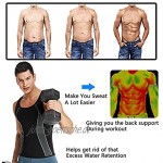 LEYUANA Fördern Sie Schweiß Taille Trainer Bauch Abnehmen Shapewear Männlichen Modellieren Gürtel Abnehmen Weste