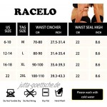 RACELO 3 in 1 Sauna Taillentrainer Butt Lifter Oberschenkel Trimmer Schwitzen Body Shaper Übung Wrap Bauch für Frauen Workout Sport