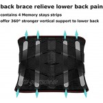 Rückenbandage mit Stützstreben Fitnessgürtel zur Haltungskorrektur Verstellbare Zurrgurte Rückengürtel Stützstreben für die Lendenwirbel Bauchweggürtel Bauchbandage Entlastet die Rückenmuskulatur