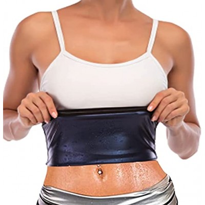Vorcy Taillentrimmer für Frauen Polymer Schweiß Taillentrainer Gürtel Kompression Taillenformer