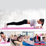 HROIJSL Yogamatte Pilates Und Fitnessraum Premium Sportmatte Yogamatte Fitnessmatte rutschfest Haltbare Fitnessmatte Pilate Matte