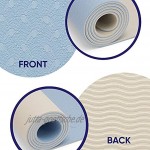 KG Physio 6 mm Yogamatten für Damen und Herren – TPE Material umweltfreundlich – rutschfeste Matte perfekt für Yoga-Posen