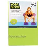 Yoga-Mad Yoga Blöcke aus Eva-Schaum für Yoga oder Pilates