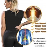 Damen Taillentrainer Schwitzweste Polymer Schlankheits Workout Sauna Tank Top Shapewear für Gewichtsverlust