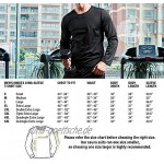 FLYGAGA T-Shirt für Herren langarm mit Sauna-Effekt zum Schwitzen und Beschleunigen von Fettverbrennung schlankes T-Shirt