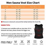 Herren Sauna-Weste Body Shaper Taille Trainer mit Reißverschluss Rückenstütze Hot Belly Bauch Brust Fettverbrennung Tank Top Workout Gym Faja