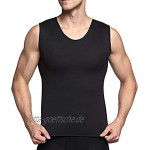 Herren Slimming Tank Top Sauna Schweißweste Fitness Abdominal Sports T-Shirt Schlankheitsweste Thermo Shaper