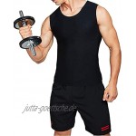 Herren Slimming Tank Top Sauna Schweißweste Fitness Abdominal Sports T-Shirt Schlankheitsweste Thermo Shaper