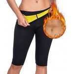 HuntDream Frauen abnehmen Hosen Schweiß Leggings Sauna Hot Thermo Fitness Workout Shaper Shorts