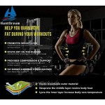 HuntDream Frauen Taille Trainer Weste Schlanke Korsett Neopren Sauna Tank Top Reißverschluss Gewichtsverlust Body Shaper Shirt
