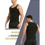 IFLOVE Herren Tank Top Abnehmen Gewichtsverlust Shirt Sauna Verbesserte Polymer Fitness Weste Body Shaper mit Reißverschluss