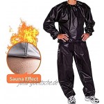 joyvio Sauna Suits Heavy Duty Fitness Weight Loss Sweat Sauna Suit Exercise Gym Anti-Rip Utilities